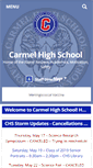 Mobile Screenshot of chs.carmelschools.org