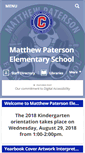 Mobile Screenshot of mpes.carmelschools.org