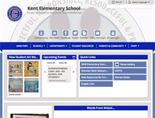 Tablet Screenshot of kes.carmelschools.org