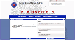 Desktop Screenshot of carmelschools.org