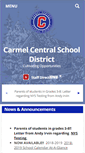 Mobile Screenshot of carmelschools.org